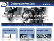 Tablet Screenshot of hidraulicatsf.com